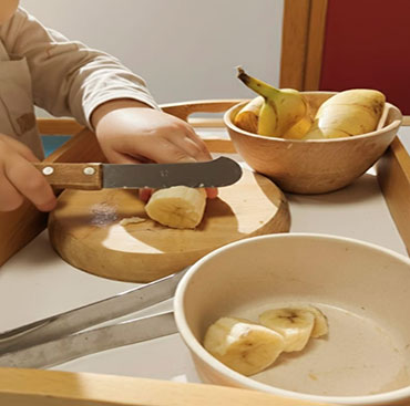 Interior aula Montessori